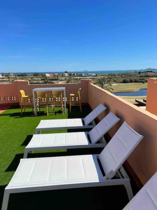Lujoso Atico Sobre El Golf En Los Alcázares Extérieur photo